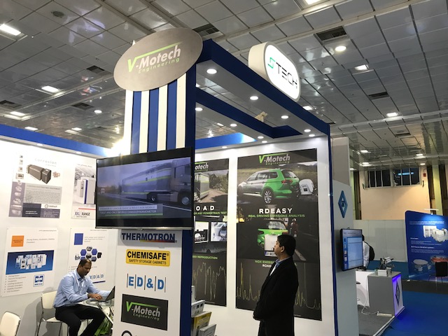 V-Motech Testing Expo India 2018